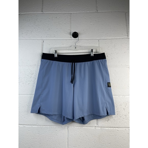 Wolaco Other - Wolaco Performance Shorts Men's Light Blue Stretch Workout Elastic Waist XL EUC